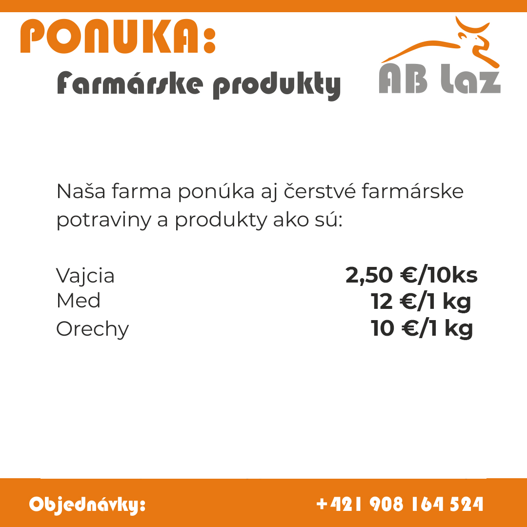 Farmárske produkty