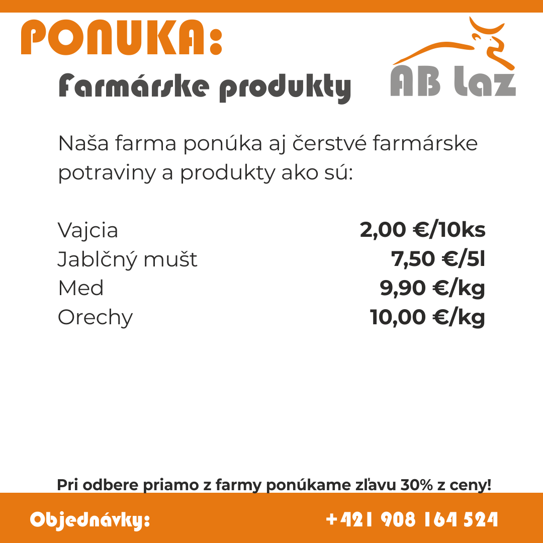 Farmárske produkty