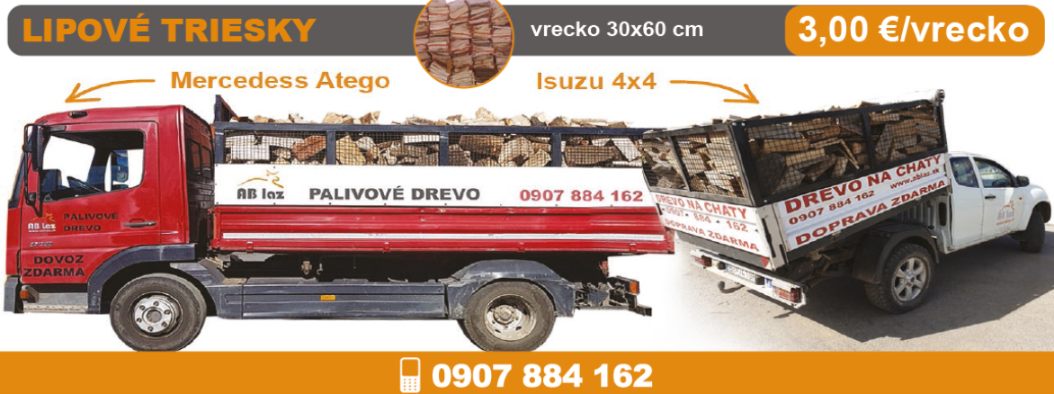 predaj palivoveho dreva rozvoz stredne slovensko abelova detva lucenec