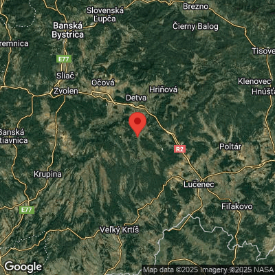 Google map: 48.45210,19.4244